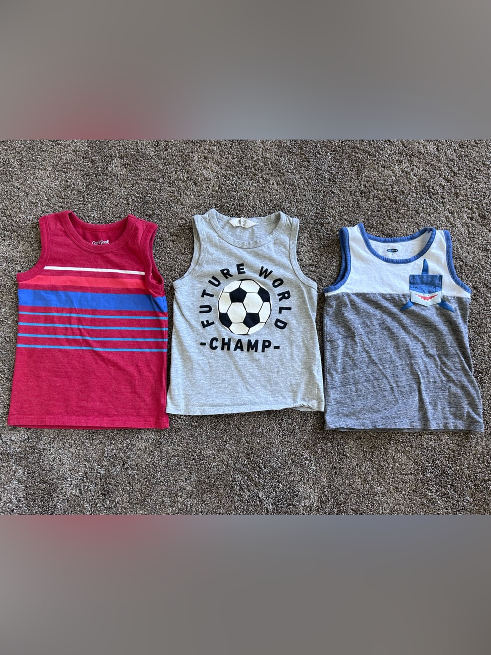 Lot of 3 Kids Tank Top Size 5